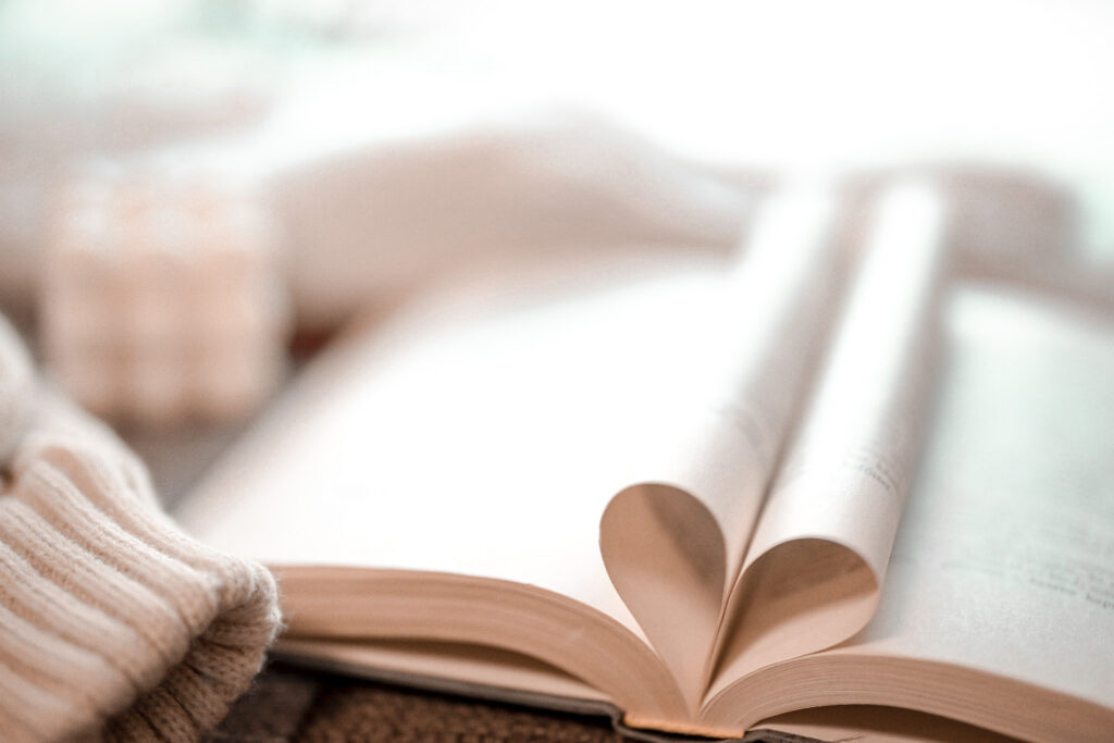 ハートのページの本